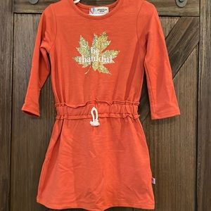Copper Key Thanksgiving/Fall dress. Size 2T. Excellent condition.